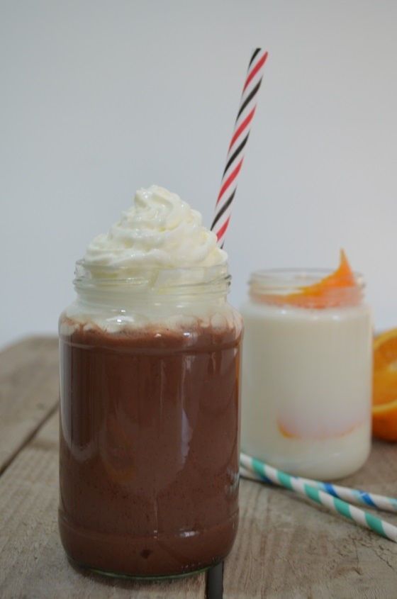 orange white dark espresso chocolate drinks