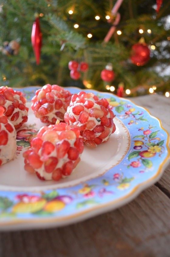 τρούφες τυρί ρόδι coolartisan Γαβριήλ Νικολαςΐδης Pomegranate-studded parmesan cheese truffles