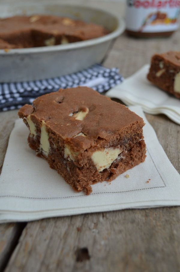 Super easy, fast Nutella Brownies (only 4 ingredients) συνταγή νουτέλα cool artisan Γαβριήλ Νικολαίδης