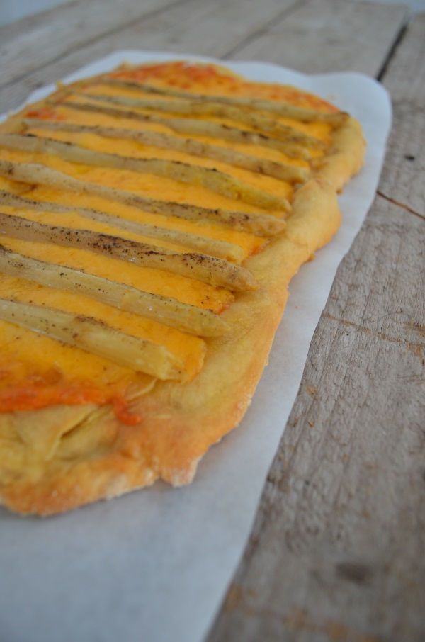 cheddar asparagus tart recipe