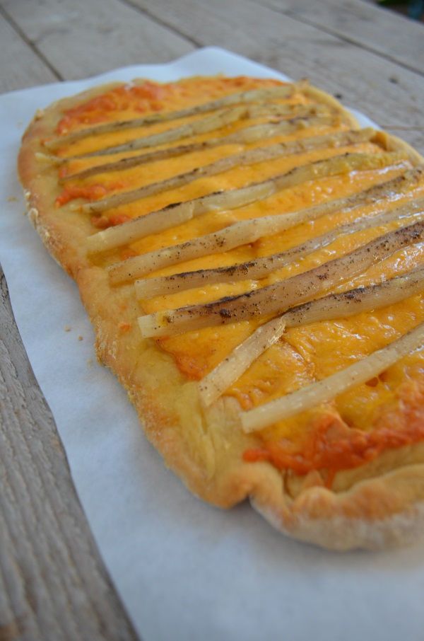 cheddar asparagus tart recipe