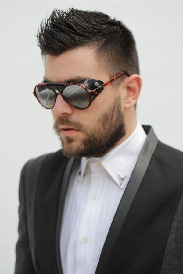 Γαβριήλ Νικολαΐδης cool artisan gabriel nikolaidis street style man fashion blogger suit pin collars asos versace