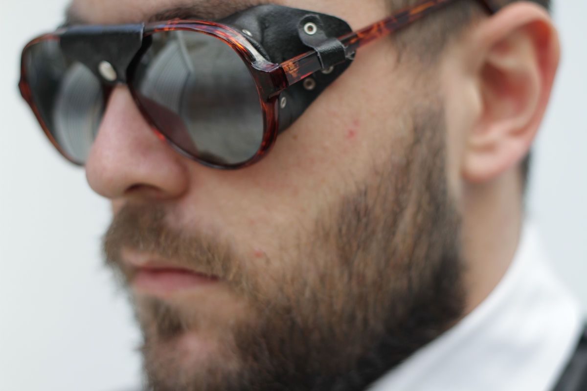 Γαβριήλ Νικολαΐδης cool artisan gabriel nikolaidis street style man fashion blogger suit pin collars asos versace