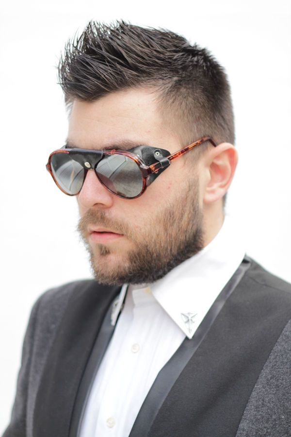 Γαβριήλ Νικολαΐδης cool artisan gabriel nikolaidis street style man fashion blogger suit pin collars asos versace