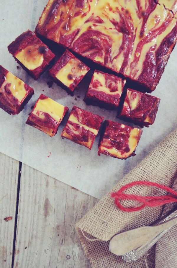 Ret velvet cheesecake brownies recipe συνταγή cool artisan Γαβριηλ  Νικολαιδης