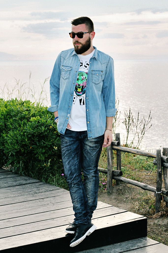 street style, fashion, man, fashion blogger, ravel, summer 2014, greece, diesel, denimeye calzedonia, sunglasses, cool artisan, Γαβριήλ Νικολαίδης 