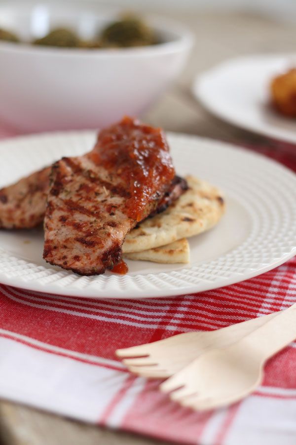 pork chops, ginger chili sauce, συνταγή, recipe, Γαβριήλ Νικολαίδης, χοιρινό