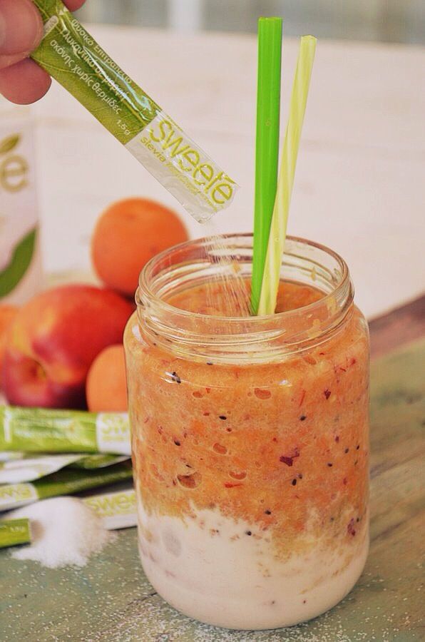 detox smoothie, sweete stevia, greek yogurt, summer fruits recipe, συνταγή, ντιτοξ σμουδι, γιαούρτι, φρούτα, ροδακινο, βερίκοκο, κεράσια, στέβια, Γαβριήλ Νικολαίδης, Cool Artisan