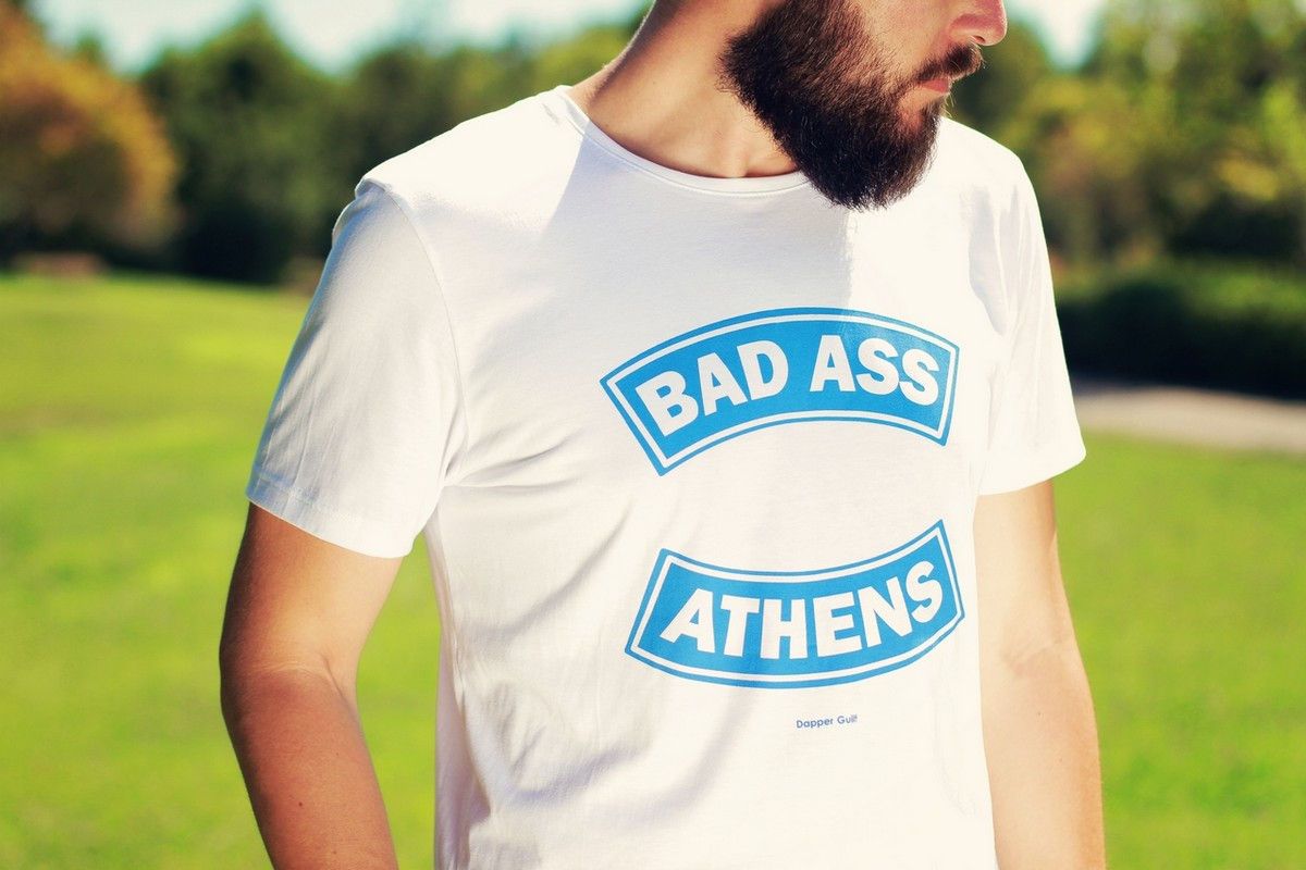 man street style, fashion blog, new trends, T-shirt, black pants, indie brand, dapper guilt, Γαβριήλ Νικολαίδης  