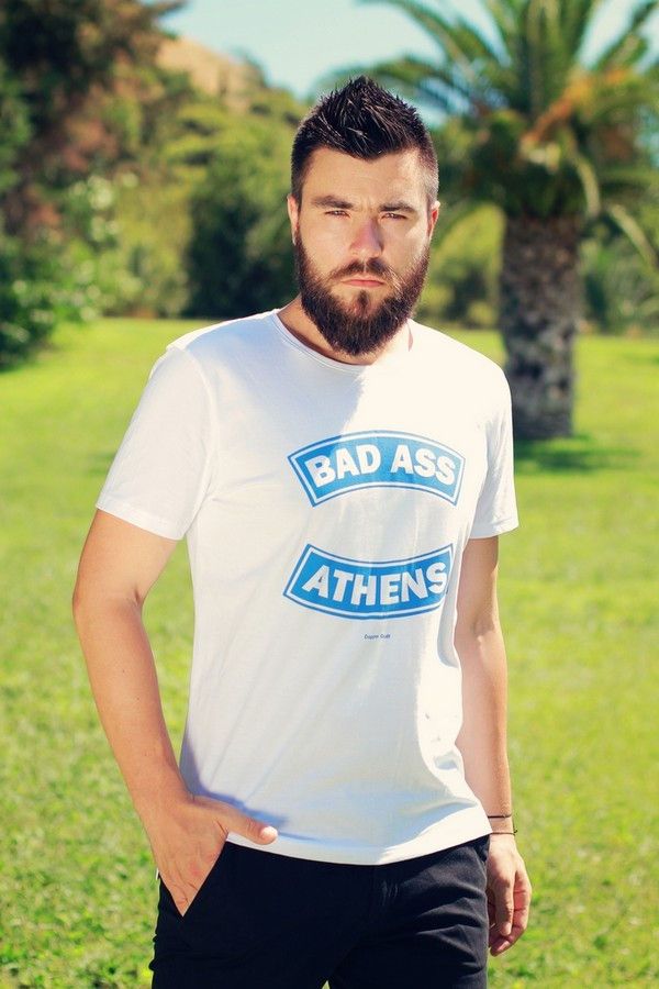 man street style, fashion blog, new trends, T-shirt, black pants, indie brand, dapper guilt, Γαβριήλ Νικολαίδης  