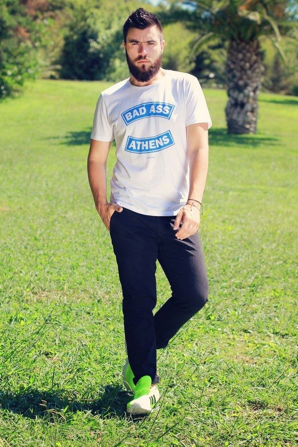 man street style, fashion blog, new trends, T-shirt, black pants, indie brand, dapper guilt, Γαβριήλ Νικολαίδης  