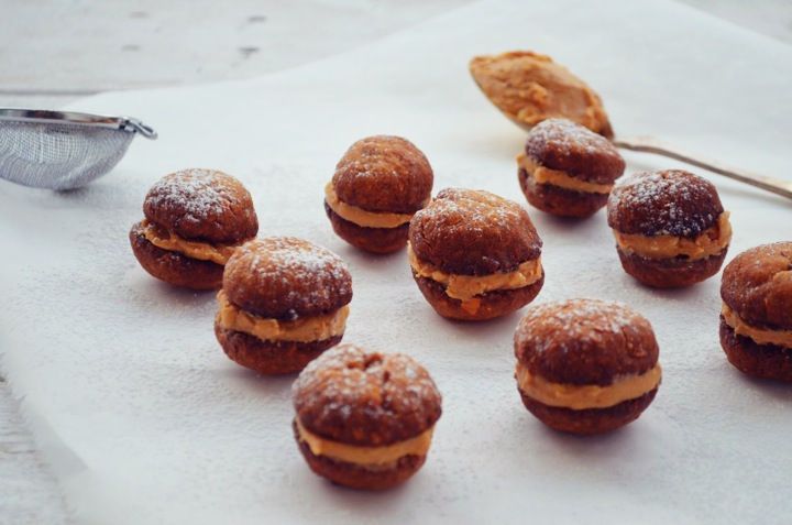 peanut butter , whoopie pies, recipe, συνταγή, μπισκότα , φυστικοβούτυρο, σοκολάτα, καρύδι, Γαβριήλ Νικολαΐδης, cool artisan 