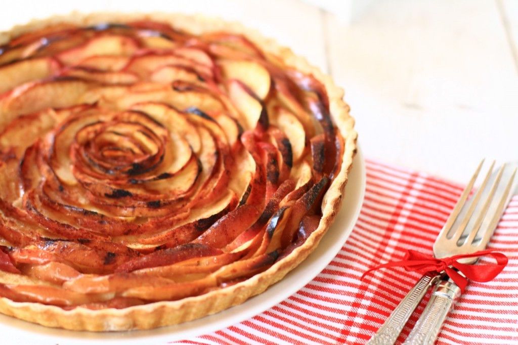French apple tart, recipe, συνταγή, γαλλική μηλόπιτα, τριαντάφυλλο, συνταγή, Γαβριήλ Νικολαΐδης, food blog, best food blog 2014, food styling, photography