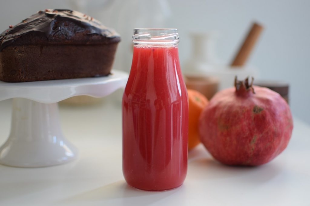 Pomegranate Orange Juice, recipe, healthy, food styling, food blogger, juice, gabriel nikolaidis, cool artisan, χυμός ρόδι, πορτοκάλι, συνταγή
