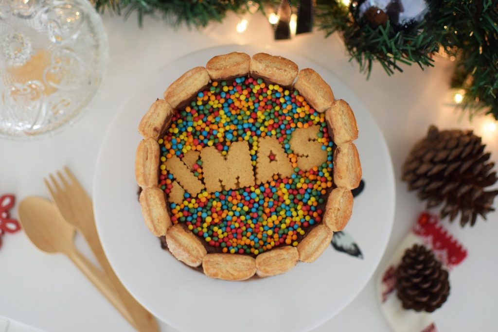Chocolate Mousse Cake Recipe, food blog, food blogger, styling, dessert, christmas, saveur mag, cool artisan, gabriel nikolaidis, double cream, ladyfingers