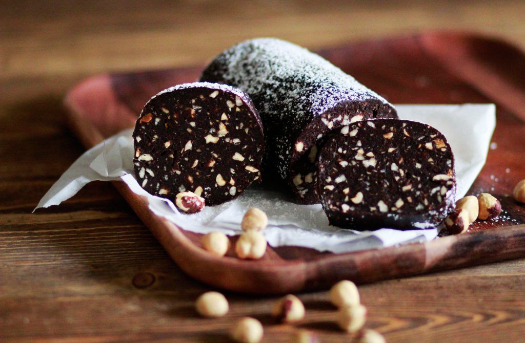 VEGAN, VEGAN RECIPE, VEGAN DESSERT, COOL ARTISAN, VEGAN SALAMI RECIPE, VEGAN ΣΥΝΤΑΓΗ, VEGAN ΓΛΥΚΟ,