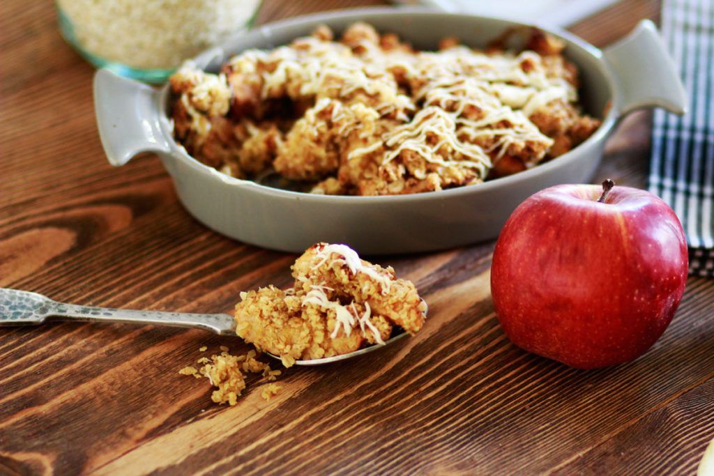 APPLE PIE, APPLE CRUMBLE, COOL ARISTAN, VEGAN RECIPE, VEGAN APPLE CRUMBLE, ΜΗΛΟΠΙΤΑ, VEGAN ΜΗΛΟΠΙΤΑ, ΜΗΛΑ, ΒΡΩΜΗ