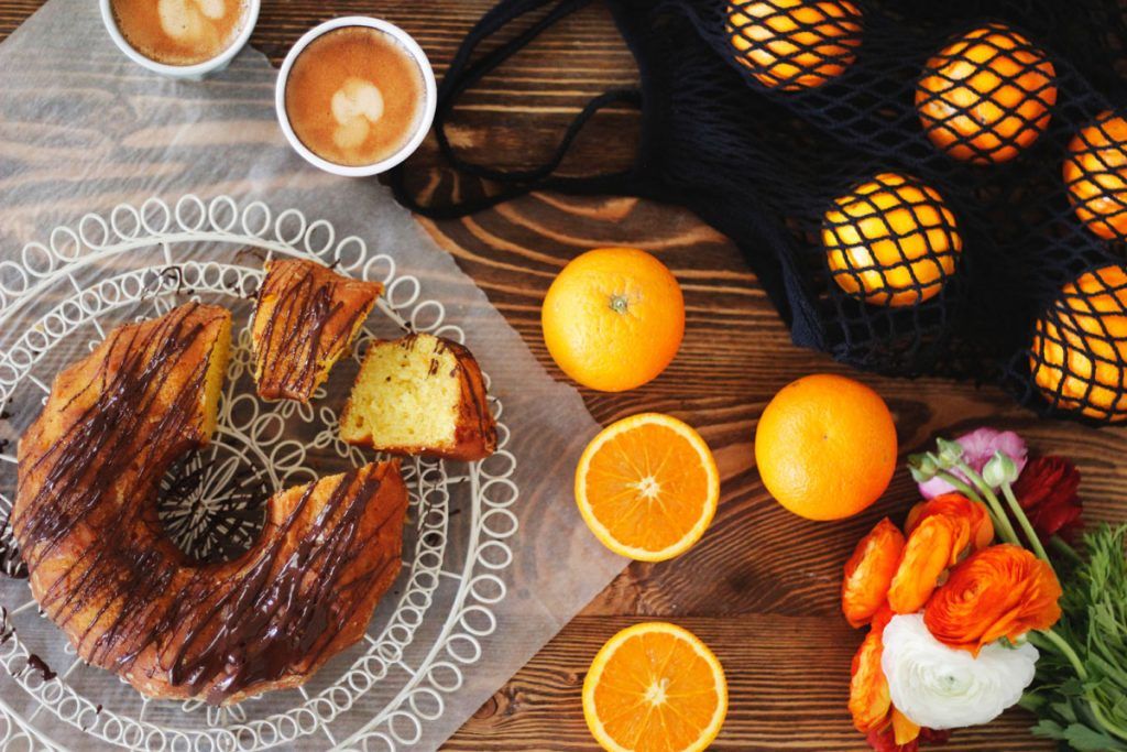 Vegan κέικ πορτοκάλι, vegan, cake, cool artisan,