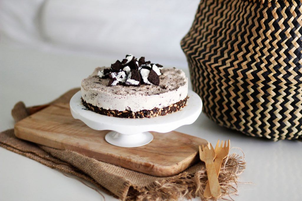 Vegan Oreos Cheesecake