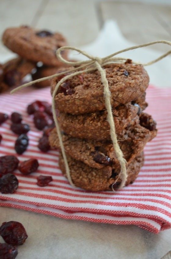 Tahini with cocoa CRANBERRIES HONEY cookies (only 4 ingredients) COOL ARTISAN ΓΑΒΡΙΗΛ ΝΙΚΟΛΑΙΔΗΣ