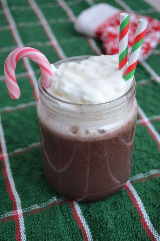 Christmas Peppermint Stick Hot Chocolate Recipe