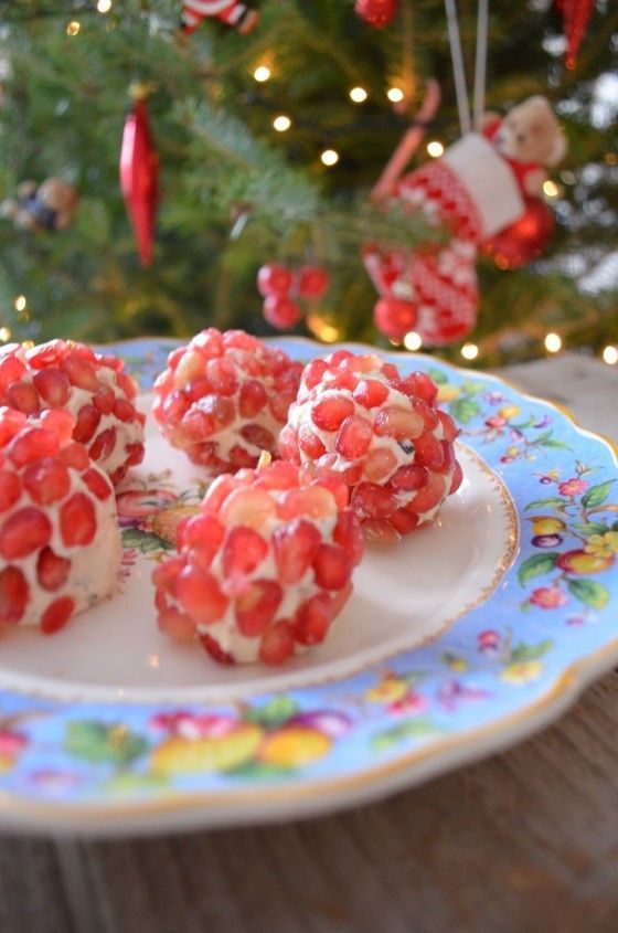 τρούφες τυρί ρόδι coolartisan Γαβριήλ Νικολαςΐδης Pomegranate-studded parmesan cheese truffles
