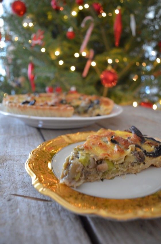 Leek and Mushroom tart recipe συνταγή τάρτα με πράσο και μανιτάρια cool artisan Γαβριήλ Νικολαΐδης