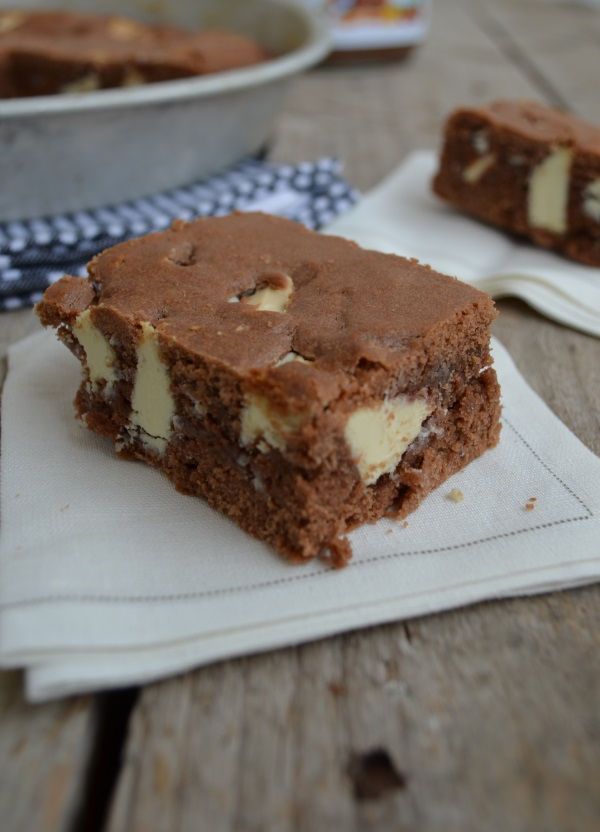 Super easy, fast Nutella Brownies (only 4 ingredients) συνταγή νουτέλα cool artisan Γαβριήλ Νικολαίδης