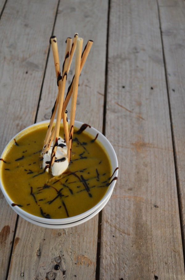 broccoli ginger soup sweet potato olive oil onion cool artisan Γαβριήλ Νικολαίδης