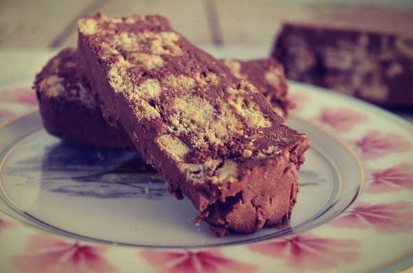 Chocolate Salami ( just 4 ingredients), Μωσαϊκό, κορμός, σαλάμι, σοκολατα, cool artisan, Γαβριήλ Νικολαίδης