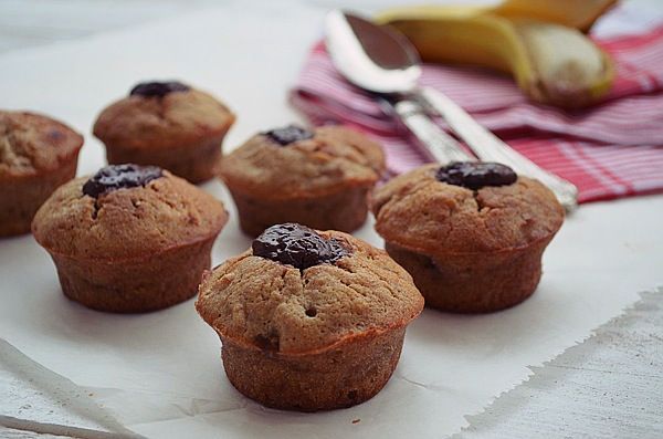 chocolate, banana, muffins, recipe, light, diet, συνταγή, εύκολη, μάφινς σοκολάτα, μπανάνα, cool artisan, Γαβριήλ Νικολαΐδης 1