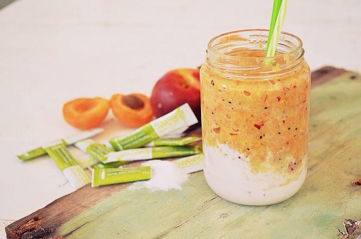 detox smoothie, sweete stevia, greek yogurt, summer fruits recipe, συνταγή, ντιτοξ σμουδι, γιαούρτι, φρούτα, ροδακινο, βερίκοκο, κεράσια, στέβια, Γαβριήλ Νικολαίδης, Cool Artisan