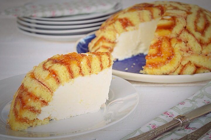 Italian Cake Τorta, τούρτα, σεμιφρέντο, μαρμελάδα, παντεσπάνι, Γαβριήλ Νικολαΐδης, cool artisan Semifreddo