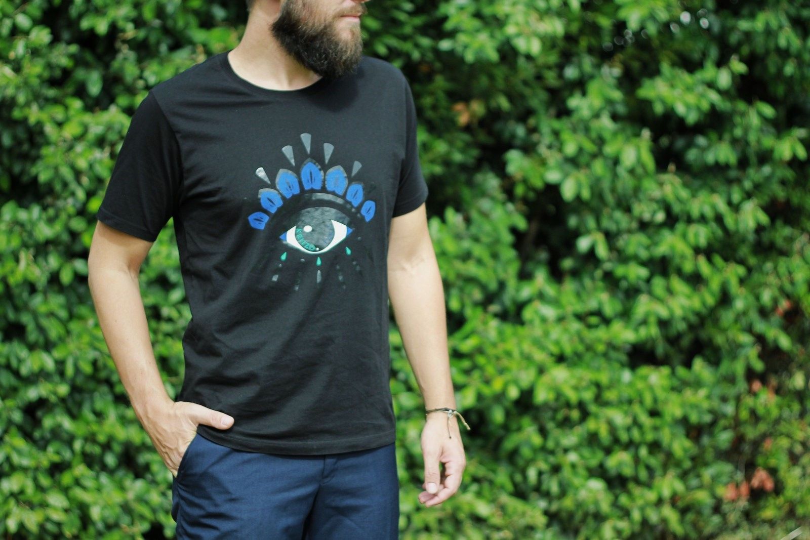 man, street style, fashion blogger, kenzo T-shirt, eye, blue pants, Mi-Ro, adidas stan smith, sneakers, shoes. elevation, outfit post, forever 21, sunglasses, cool artisan, Γαβριήλ Νικολαΐδης