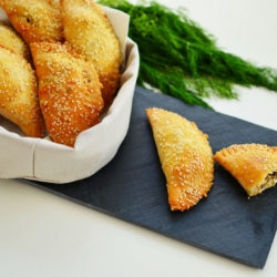 cheesepies, feta cheese, dill, olives, cheese