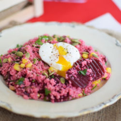 Beetroot, Couscous Salad Recipe, egg, corn, pumkin seeds, cool artisan, food blog awards, 2017, best, saveur mag, gabriel nikolaidis 1