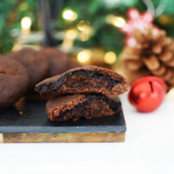 Chocolate Filled Chocolate Cookies, christmas, recipe, blog, food blogger, saveur magazine, awards, 2017, top blogger, cool artisan, gabriel nikolaidis