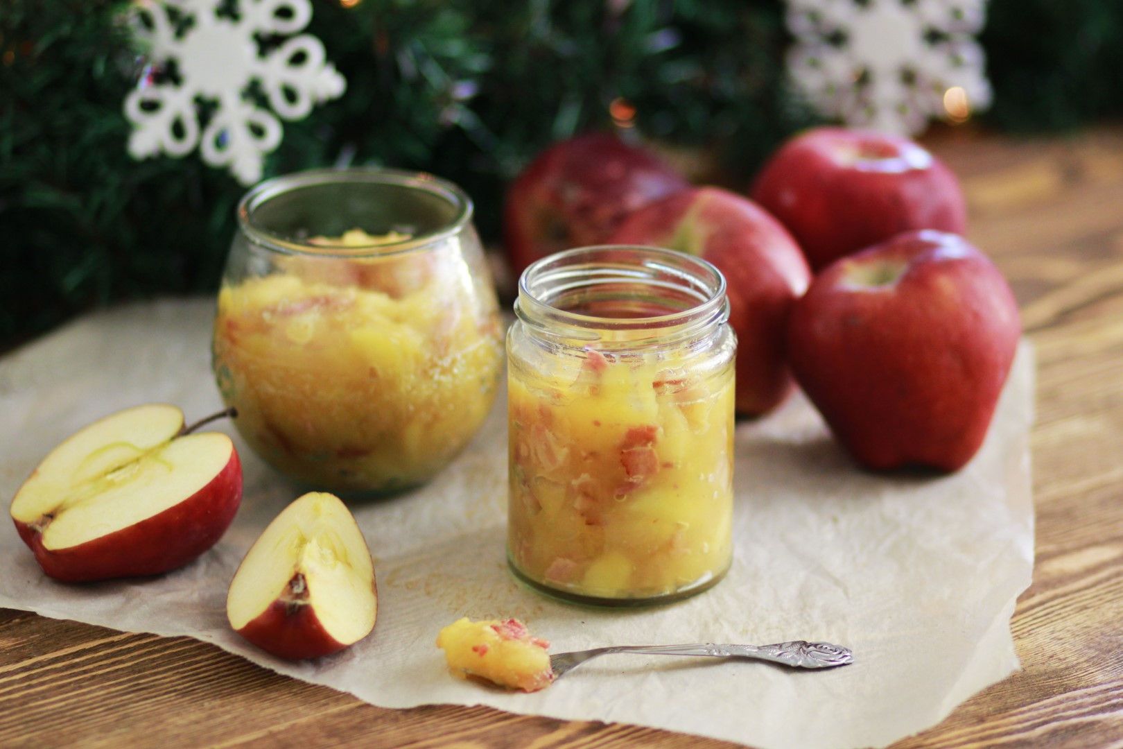 CHUTNEY, ΜΗΛΟ, ΜΠΕΙΚΟΝ, COOL ARTISAN, ΧΡΙΣΤΟΥΓΕΝΝΙΑΤΙΚΟ CHUTNEY, CHRISTMAS CHUTNEY, CHRISTMAS RECIPE, BACON, APPLES