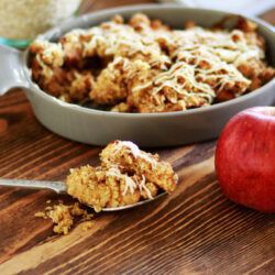 APPLE PIE, APPLE CRUMBLE, COOL ARISTAN, VEGAN RECIPE, VEGAN APPLE CRUMBLE, ΜΗΛΟΠΙΤΑ, VEGAN ΜΗΛΟΠΙΤΑ, ΜΗΛΑ, ΒΡΩΜΗ